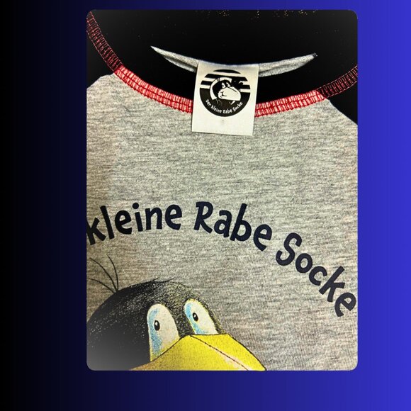 Der kleine Rabe Socke Kids Pyjama Set – Grey & Black, NWT - Picture 3 of 5